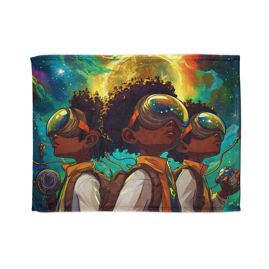 Astronauts Fleece Blanket